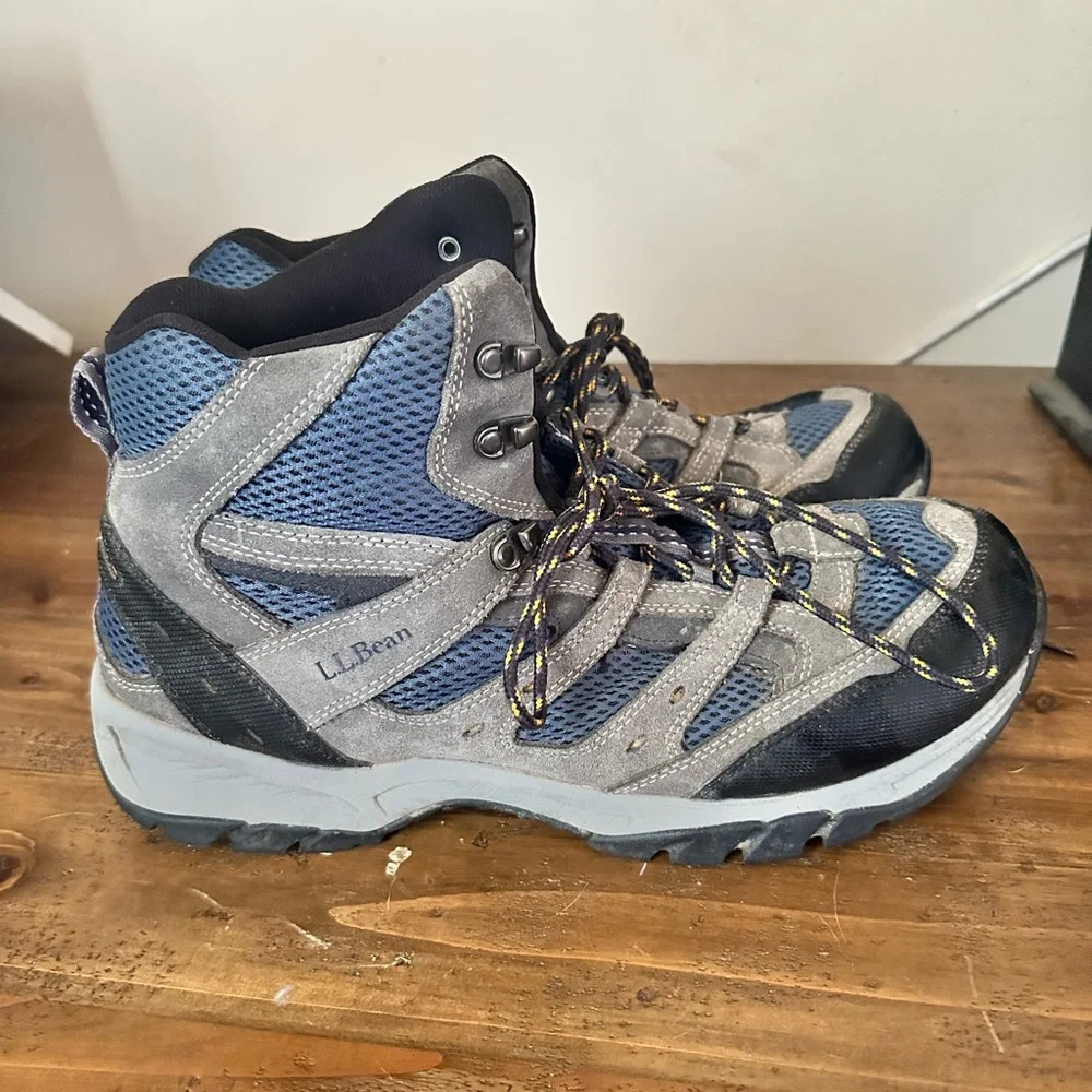 L.L Bean Hi Top Hiking Boots Mens Size 14M 05455